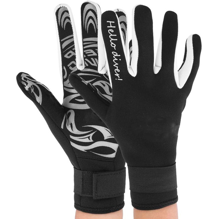 Рукавички для дайвінгу Neopren 2мм, 5-пальцеві - для дайвінгу, каякінгу, серфінгу та зими