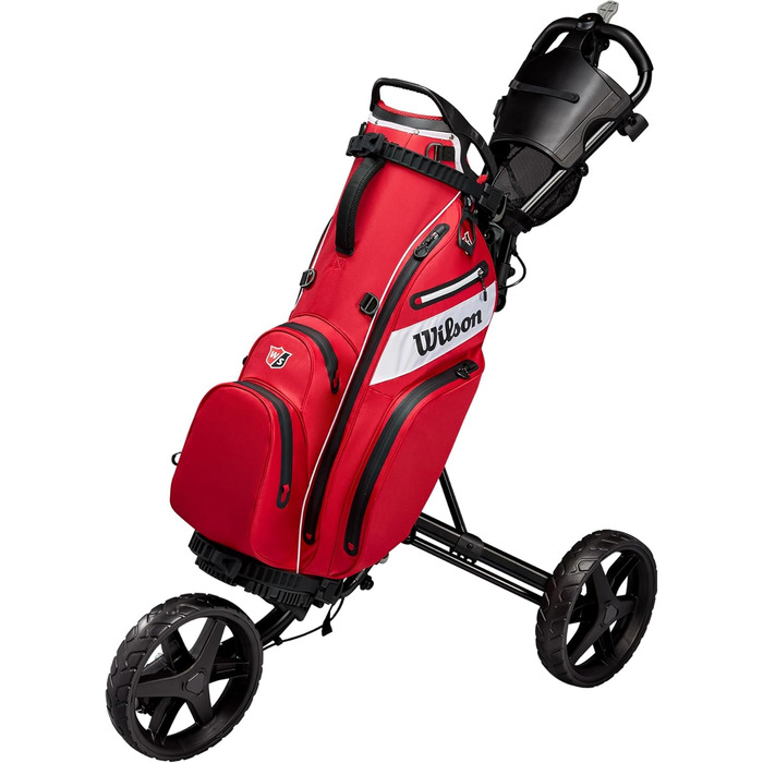 Сумка для гольфу Wilson WS EXO Dry Stand Bag червона/чорна/біла