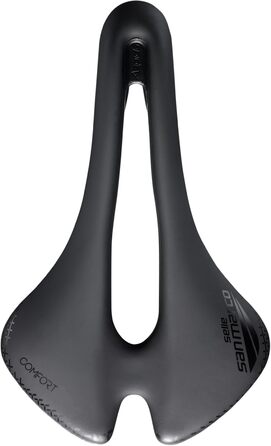 Велосипедне сідло Selle San Marco Aspide Short O-fit Comfort Dynamic для дорослих, унісекс, чорне