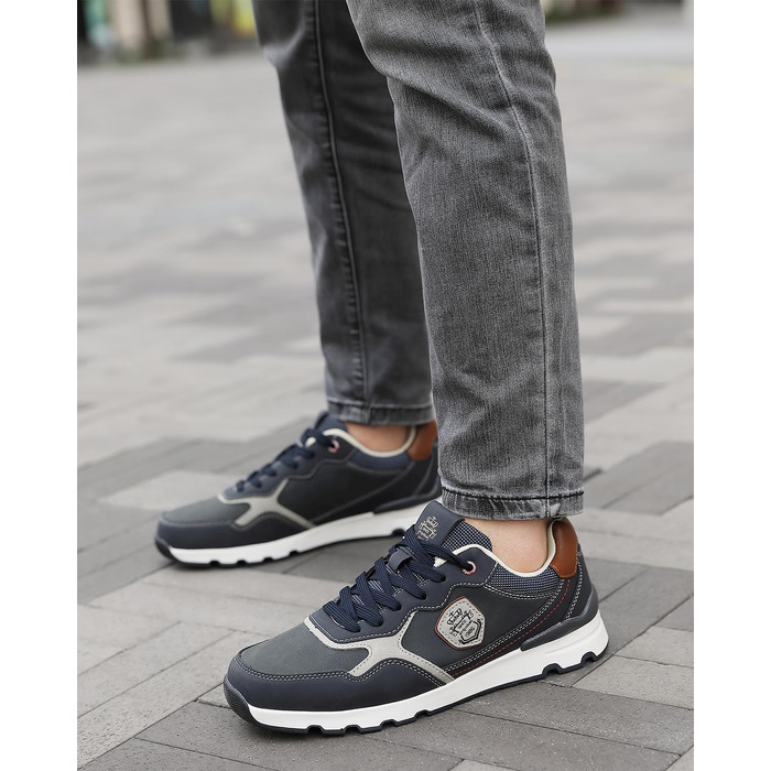 ARRIGO BELLO Чоловічі кросівки: зручні прогулянки та робота на відкритому повітрі. Легкі, розмір 41-46, колір блакитний.