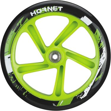 Самокат Hornet GS 200 з великими колесами, неоново-зелений