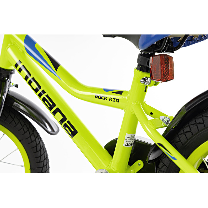 Дитячий велосипед Indiana Rock Kid, 14 дюймів, жовтий