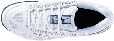 Волейбольні кросівки K-NOK Cyclone Speed Unisex White Blue Ribbon Mp Gold (45 EU, Grey)