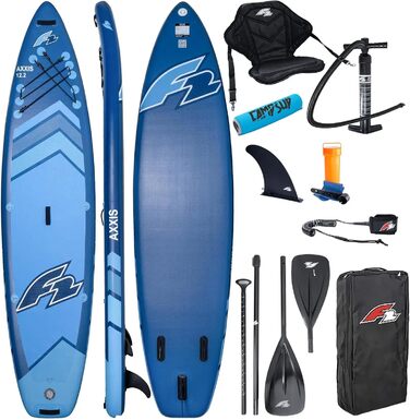 Надувна SUP дошка Campsup F2 AXXIS Combo з аксесуарами, для початківців і досвідчених, серфборд для веслування стоячи