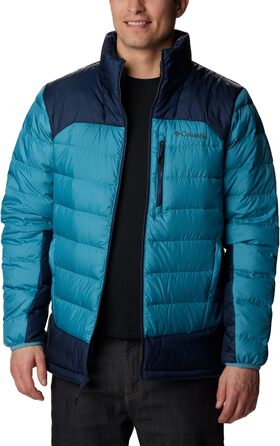 Чоловіча пуховика Columbia Autumn Park (розмір L, колір Collegiate Navy) — тепла зимова куртка