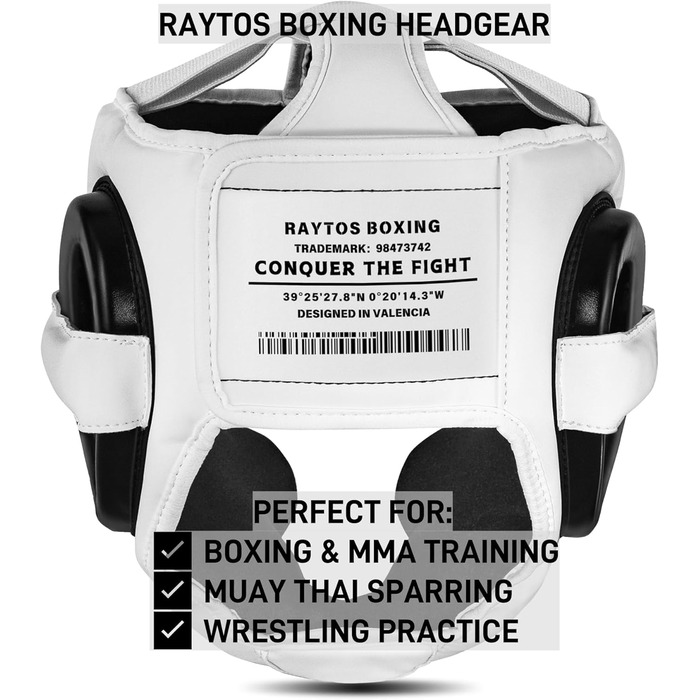 Захисний боксерський шолом Raytos для MMA, Муай Тай, боротьби та спарингів – професійний тренувальний аксесуар для дорослих чоловіків і жінок