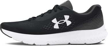 Кросівки для хлопчиків Under Armour Charged Rogue 4, чорний, Castlerock, білий, 35.5 EU