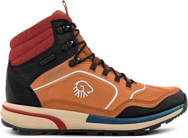 Чоловічі водонепроникні трекінгові черевики Giesswein Wool Cross X Alpine - для хайкінгу та походів у горах (47 EU, Коричневий)