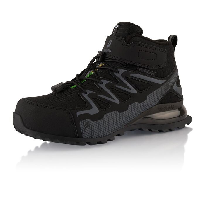 Зимові черевики для жінок та чоловіків, водонепроникні, з утеплювачем, для піших прогулянок, 39 EU, чорний/сірий