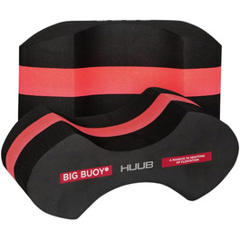 Плавучий буй Huub Big Buoy 4 для тренувань, забезпечує 34 Ньютон підйомної сили, імітує неопреновий гідрокостюм, допоміжний поплавок для плавання