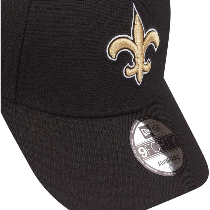 Кепка New Era 9Forty Curved Snapback NFL New Orleans Saints, універсальний розмір