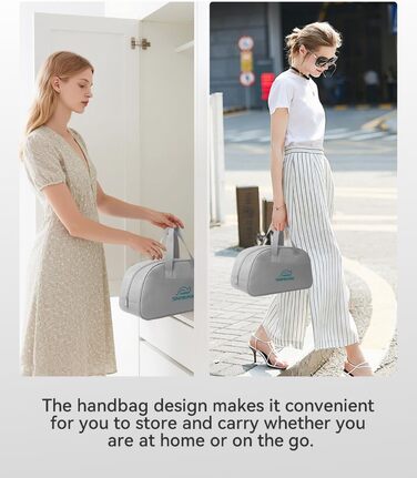 Масажер для шиї та плечей Snailax з підігрівом, акумуляторний Shiatsu 4D, для шиї, плечей, спини, подарунок, сірий та зелений