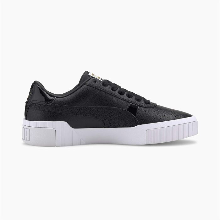 Жіночі кросівки PUMA Cali (37 EU, колір Puma Black Gold) — стильні шкіряні кеди