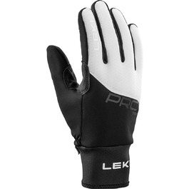 Жіночі терморукавички LEKI PRC ThermoPlus, чорні-білі, розмір 7