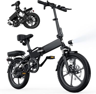 Складаний електровелосипед Finbike 16