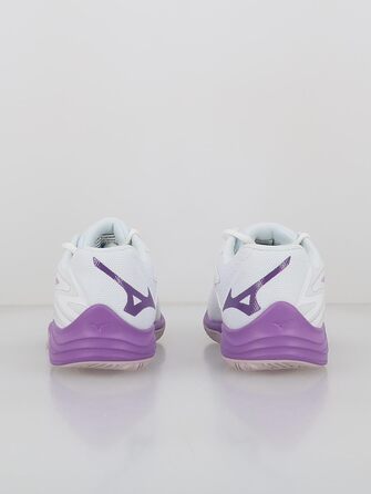 Жіноче волейбольне взуття Mizuno Thunder Blade Z для залу, білий/фіолетовий (42.5 EU)