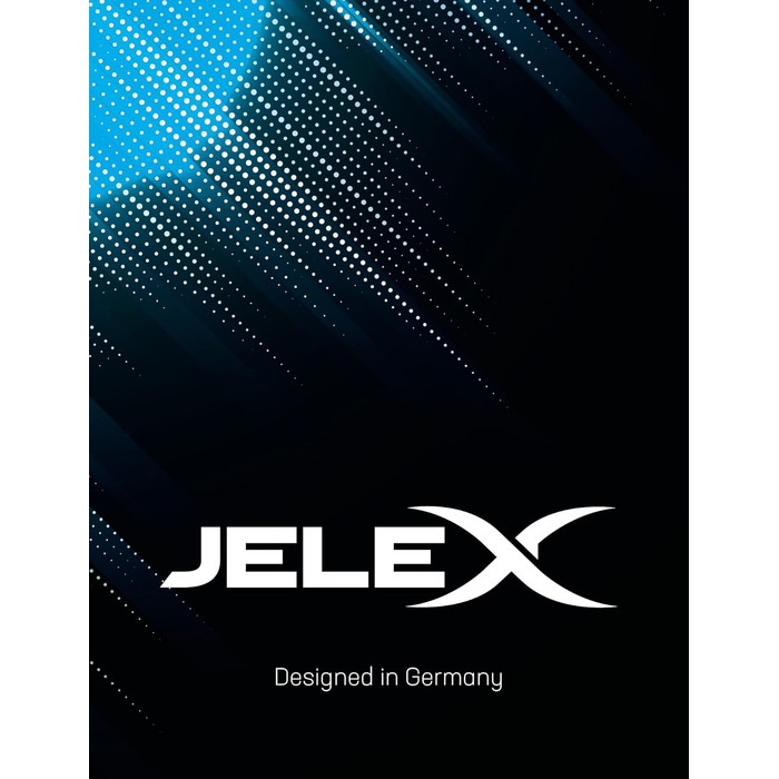 JELEX Crosscourt Набір з 12 сквош-м'ячів із гуми, 4 см, 22 г, для досвідчених гравців