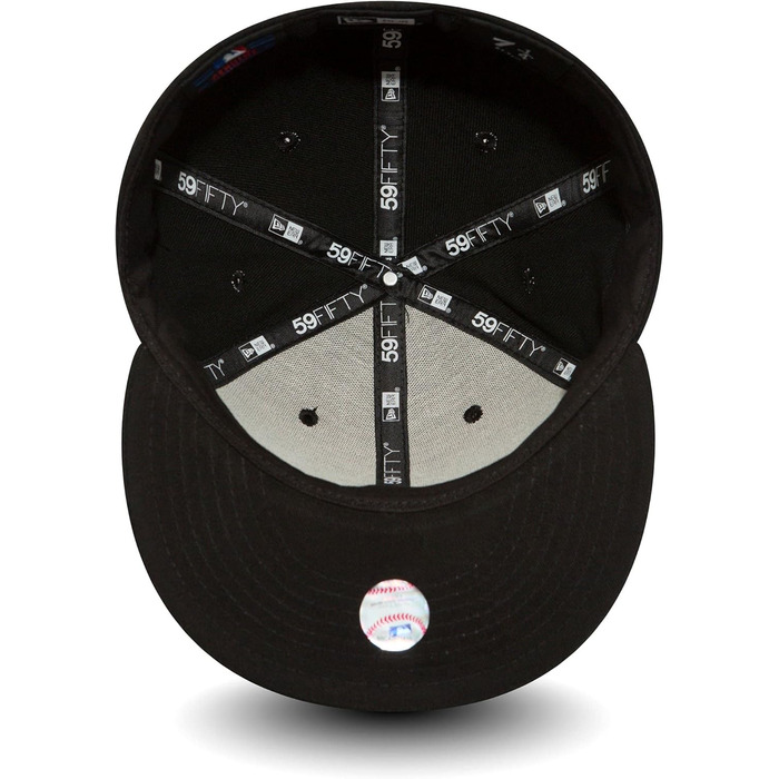 Кепка New Era New York Yankees 59fifty MLB Basic чорно-біла