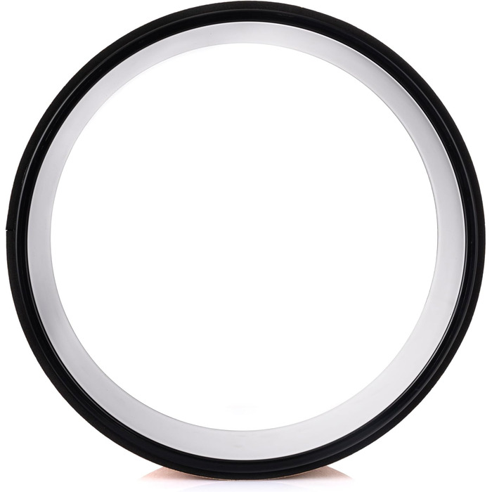 Колесо для йоги Fizyo Yoga Wheel – для розтяжки спини та полегшення болю – стабільне, неслизьке, 32 см (коричневе, натуральний корк)