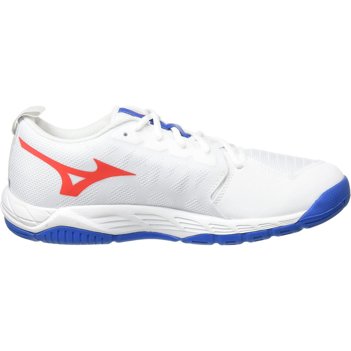 Волейбольне взуття Mizuno Wave Supersonic 2 для чоловіків, 42 EU, білий, Irred French Blue