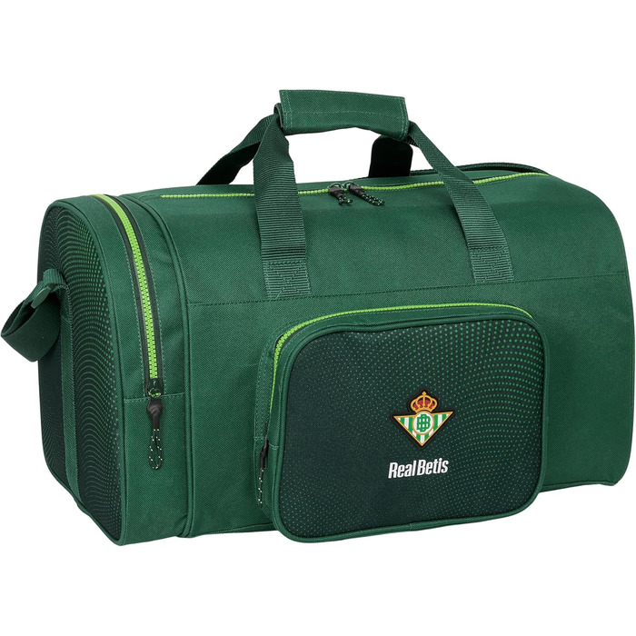 Дитяча спортивна сумка-рюкзак Safta Real Betis Balopie, зелена, для дітей різного віку, якісна та міцна, 47x27x26 см