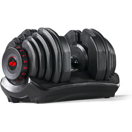 Регульована гантеля Bowflex SelectTech 4-41 кг – універсальна система ваги, одна гантеля