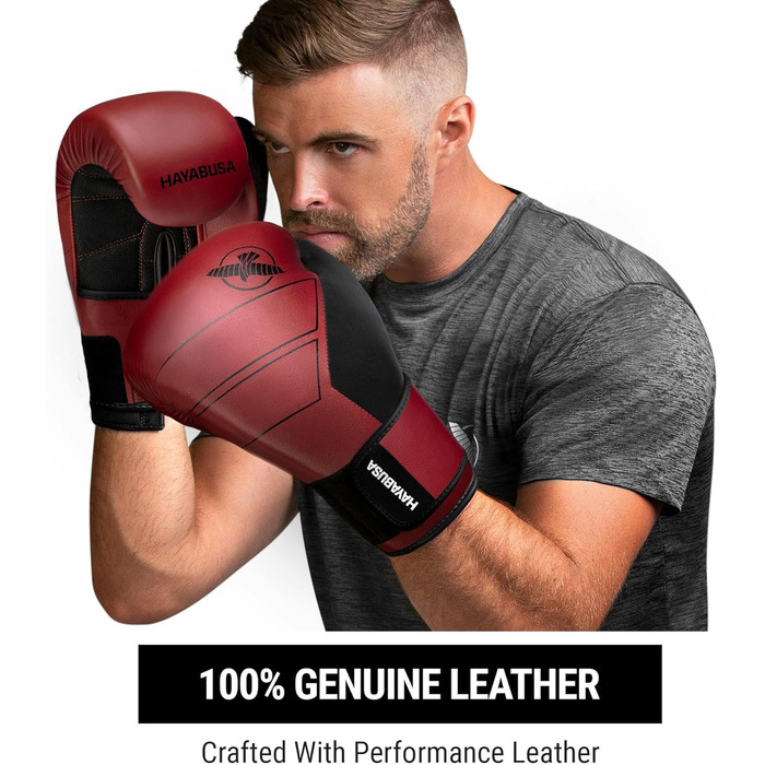 Боксерські рукавички Hayabusa S4 для чоловіків та жінок, з натуральної шкіри