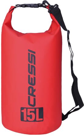 Водонепроникні сумки Cressi (червоні, 15 л, без застібки-блискавки)
