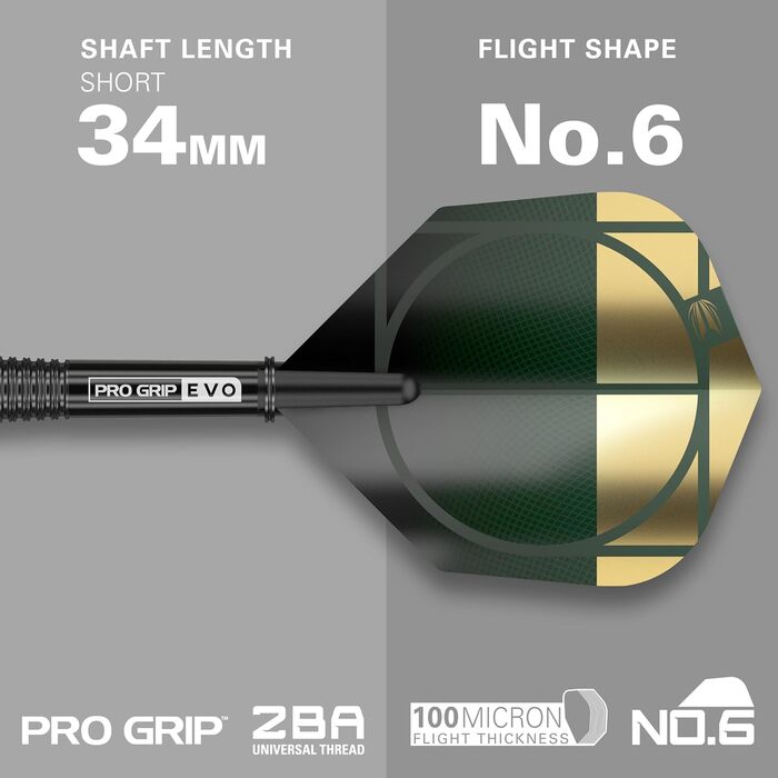 Дротики Target Darts Cult Envy 90% вольфрамові сталевий наконечник 23 г, Swiss Point, Envy 01