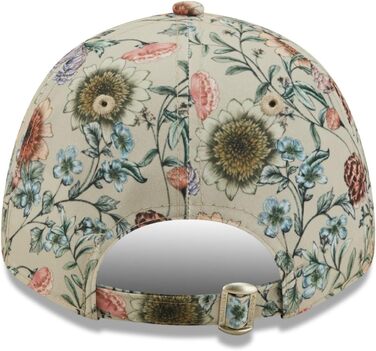 Кепка New Era New York Yankees MLB Floral Green 9Forty Adjustable для жінок, бежева