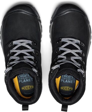 Черевики зимові KEEN Kaci 3 Mid Waterproof, жіночі, 39 EU, чорний/сталево-сірий