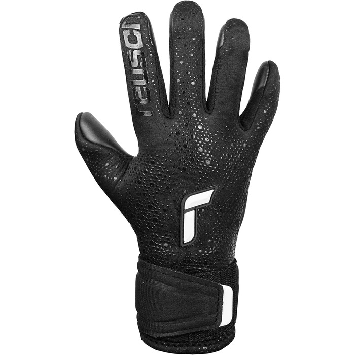 Воротарські рукавички Reusch Pure Contact Junior для дітей, чорні, розмір 5, з внутрішнім швом і Grip Infinity, для штучного газону