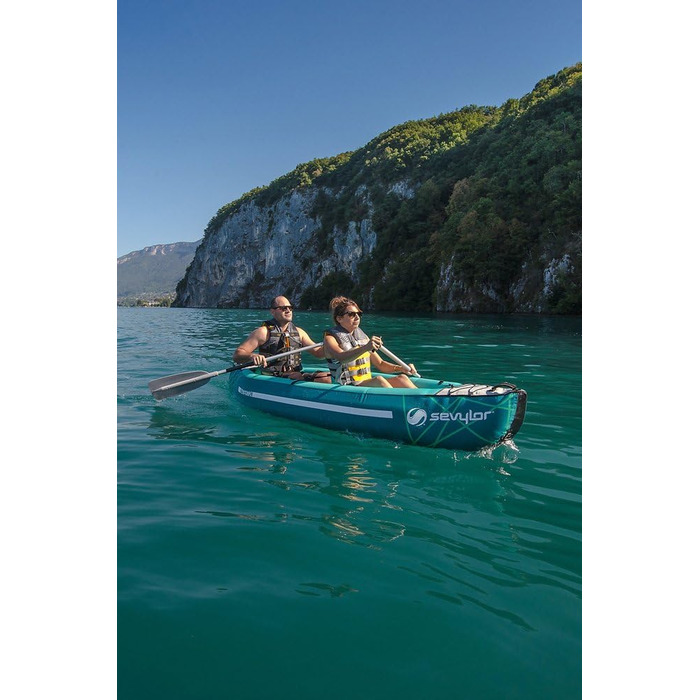 Надувний каяк Sevylor Waterton для 2 осіб, 310×88 см, складний каное
