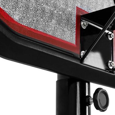 Баскетбольне кільце DEUBA® універсальне (вуличне/внутрішнє) з регульованою стійкою 205-305 см, на колесах, вантажопідйомність 70 кг, для дітей та дорослих