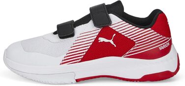Дитячі спортивні залажні кросівки PUMA Varion V Jr (37.5 EU, білий, чорний, червоний)