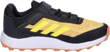 Дитячі кросівки adidas Terrex Agravic Flow для трейлраннінгу, унісекс, на липучці (28 1/2 EU, Semi Spark Spark Amber Tint)