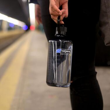 Пляшка для води Nalgene EH 1000 мл, сіра, пластикова