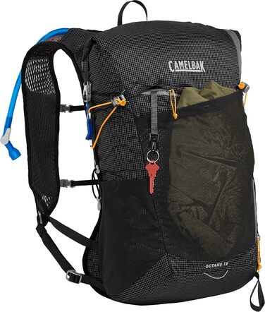 Гідраторний рюкзак CamelBak Octane 16 для мультиспорту, 2 л, чорний/апельсиновий