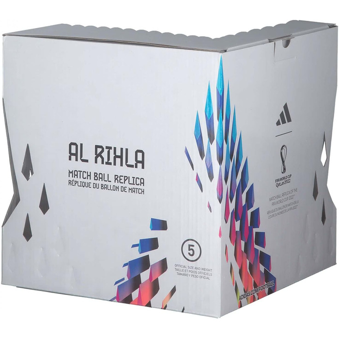 Футбольний м'яч adidas Rihla LGE для дорослих, унісекс