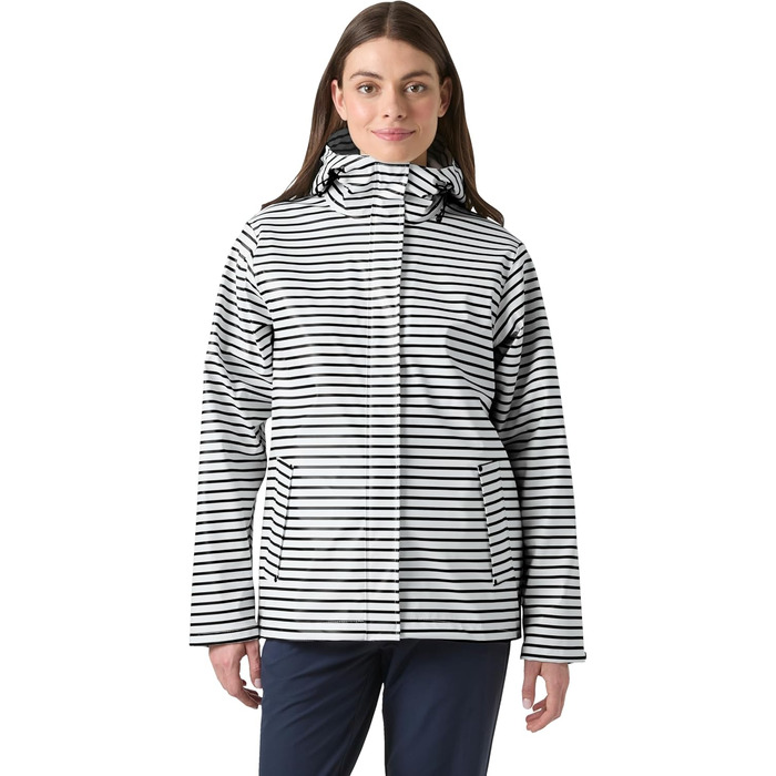 Чоловіча водонепроникна куртка-дожник Helly Hansen Daen oss, темно-синя (Navy), розмір XS