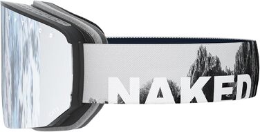 Гірськолижна маска NAKED Optics NOVA для чоловіків та жінок, сноуборд-маска з змінними лінзами для поганої погоди, сумісна з окулярами
