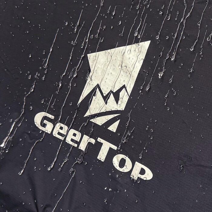 Намет GEERTOP для 2 осіб, куполоподібний, туристичний, водонепроникний, 4 сезони, для кемпінгу, походів, подорожей та альпінізму, синій