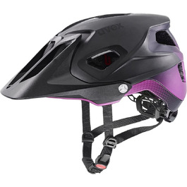 Велосипедний шолом Uvex Quatro Integrale Tocsen чорний для MTB, ендуро, all mountain, розмір 52-57 см, 2021