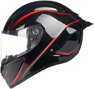 Мотошолом Woljay для мотоциклів, ATV, Offroad, Street Bike, унісекс, дорослий, прозорий колір, XL, сертифікат DOT