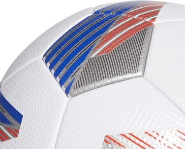 М'яч футбольний adidas Tiro Com, розмір 4, біло-чорний, для дорослих та дітей
