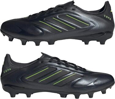 Бутси футбольні Adidas Copa Pure III League FG/MG, 46 EU, Core Black/Dgh Solid Grey/Lucid Lemon