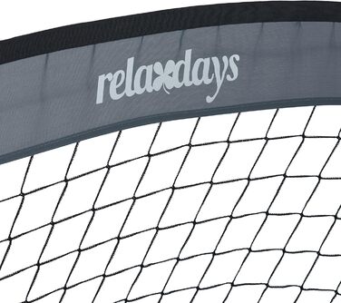Набір з 2 складаних футбольних воріт Relaxdays для дітей, поп-ап ворота для саду з сумкою, 78x121x80 см, сірі