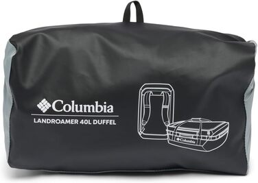 Унісекс спортивна сумка Columbia Landroamer, чорна, дуфел для подорожей