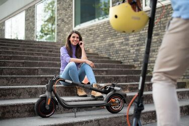 Електросамокат Segway-Ninebot F20D/F40D/F40D II для дорослих, з дозволом для доріг, швидкість до 20 км/год, запас ходу 20/40 км, дискові гальма