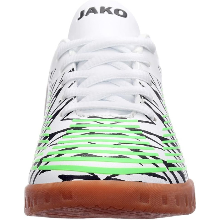 Дитячі спортивні залажні кросівки JAKO J-SI Take (35 EU, білий, неоновий зелений)